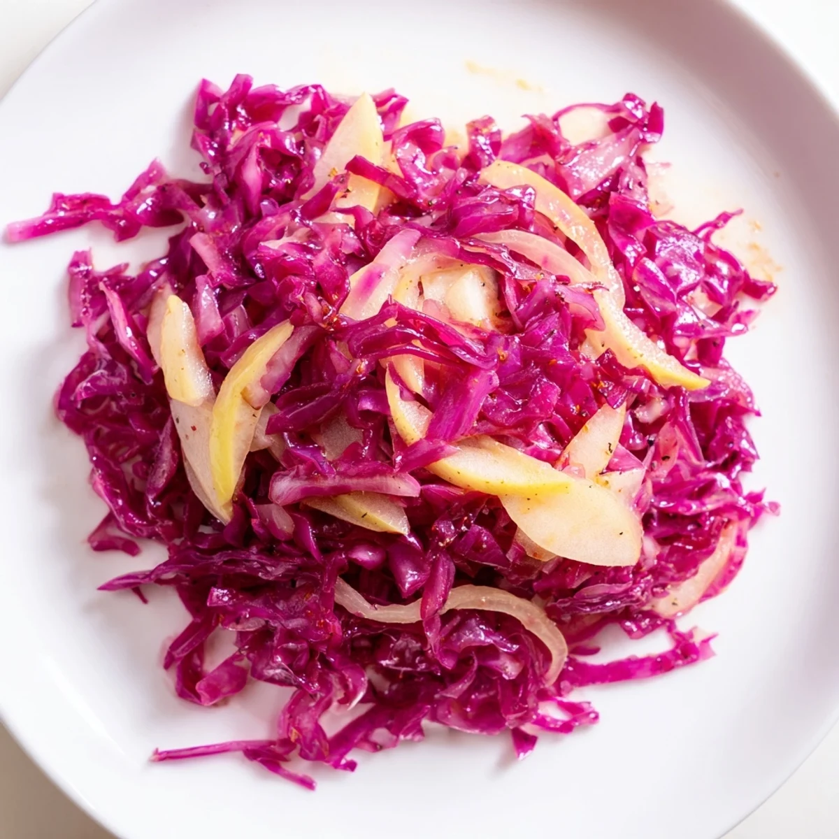 Bayerisch Rotkohl mit Apfel