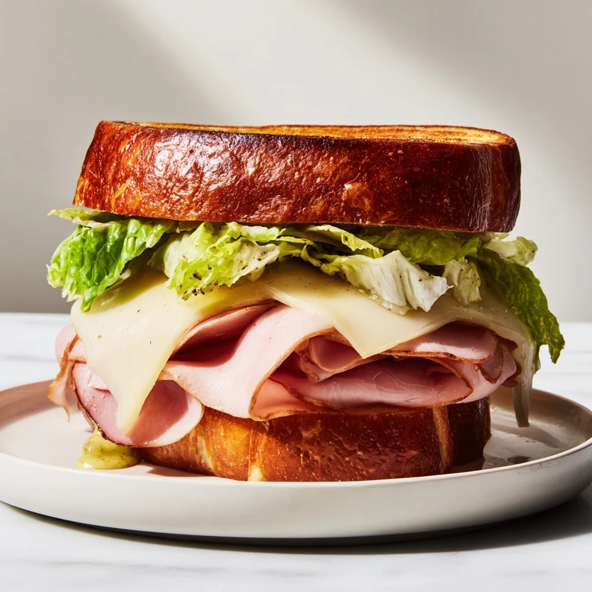 These elegant Festin du Château Royal Sandwiches offer varying textures with fresh garnishes, perfect for a feast.