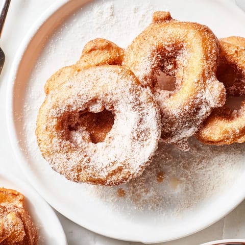 German Apple Fritters Lightly Crisp