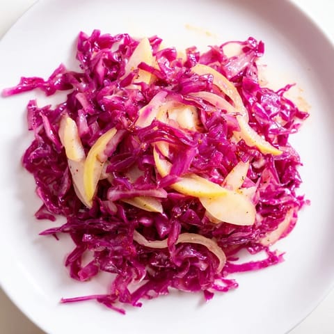Bayerisch Rotkohl mit Apfel