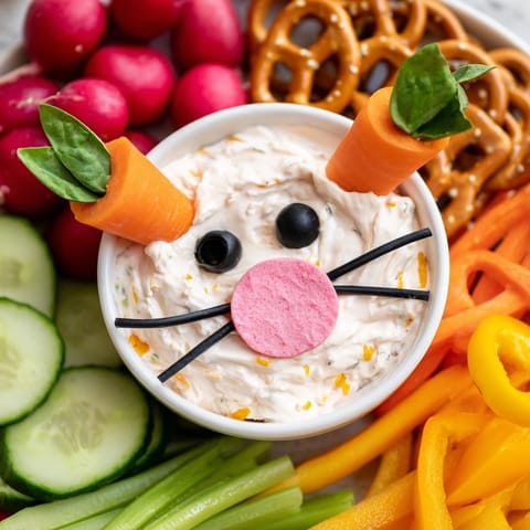 Piggy Face Dip und Dippers