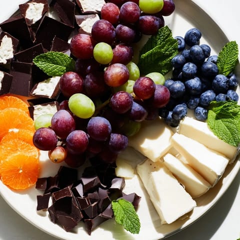 Trauben Glück Dessert Teller #94