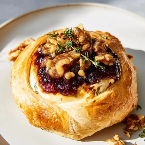 Gebackener Brie mit Feigen #104