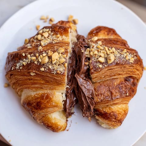 Nutella Croissants einfach luftfritte