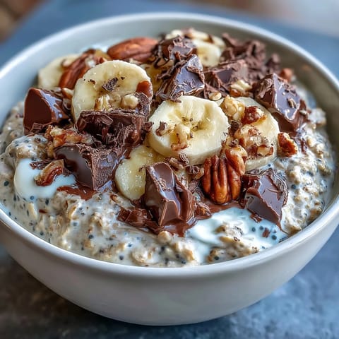 Overnight Oats mit Banane