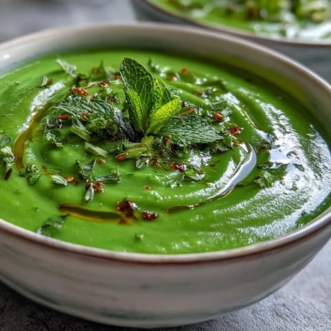Grüne Detox Gemüsesuppe