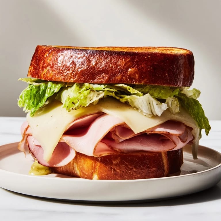 These elegant Festin du Château Royal Sandwiches offer varying textures with fresh garnishes, perfect for a feast.