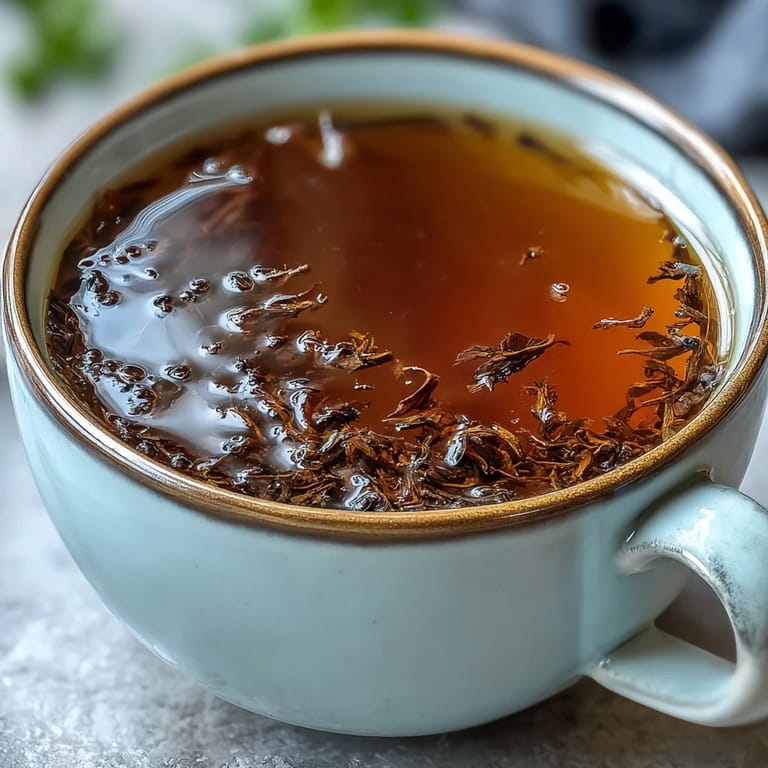 Hojicha Americano mit tiefem, kaffeeähnlichem Geschmack und einladender Wärme.