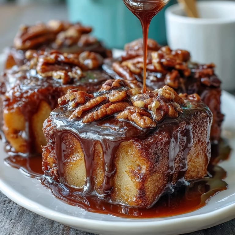 2. Saftige Apfelscheiben in Karamell getunkt und mit dunkler Schokolade beträufelt – ein verführerisches Dessert für jede Gelegenheit.  