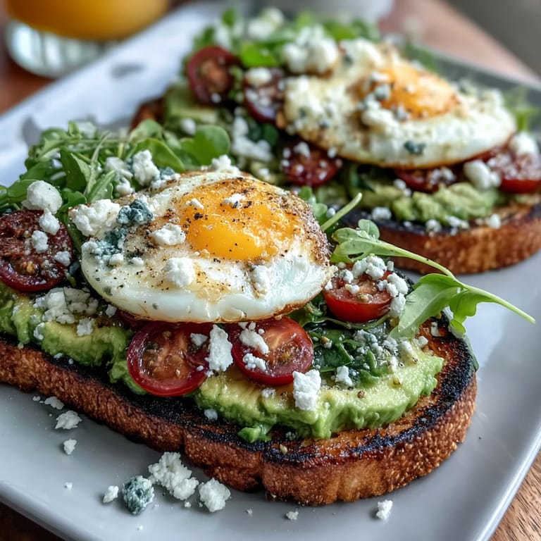 Bunter Avocado Toast Brunch-Teller mit Radieschen, Kirschtomaten und Feta – perfekt zum Teilen und für ein entspanntes Wochenendfrühstück.